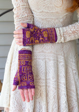 Load image into Gallery viewer, Rune Charm Mitts Pattern for fingering weight
