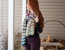Load image into Gallery viewer, Sea Myths Stole Knitting Pattern Sock and Lace Weight
