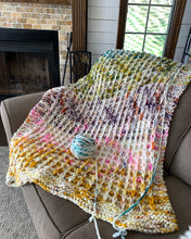 Load image into Gallery viewer, Waffle Stitch Throw Kit
