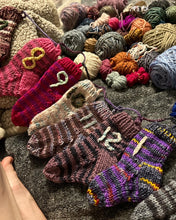 Load image into Gallery viewer, Yuletide Mini Sock Advent DK Weight Hand Knitting Pattern
